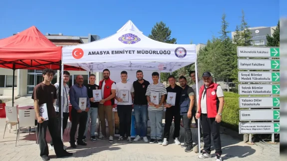 Amasya Emniyet 3.820 Öğrenciye Ulaştı