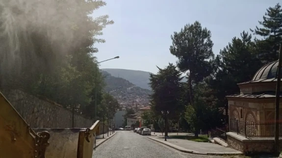 Amasya’da Park ve Bahçelerde İlaçlama Çalışmaları Sürüyor