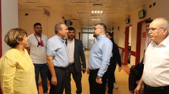 Başhekim Sezgin’den Fizik Tedavi Merkezi’nde Hasta Odaklı Ziyaret