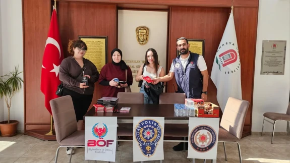 Gümüşhacıköy’de Öğrencilere Güvenlik ve Trafik Eğitimi