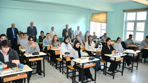 Gümüşhacıköy Kaymakamı Öğrencilerle Buluştu