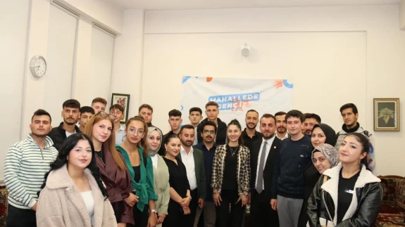 “Mahallede Gençiz” Programı Merzifon’da Gençlerle Buluştu
