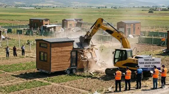 Bakan Yumaklı’dan Net Mesaj: “Hobi Bahçesi Değil, Kaçak Yapı!”