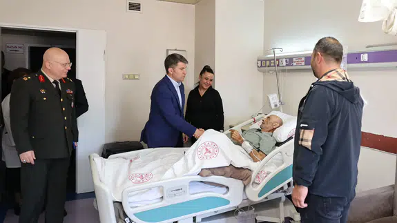 Amasya’da Hastalara Bayram Morali
