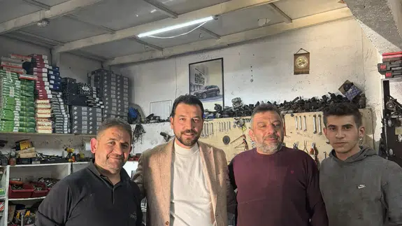 Keleş Esnafla Buluştu