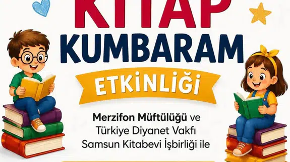 Merzifon’da “Kitap Kumbaram” Coşkusu