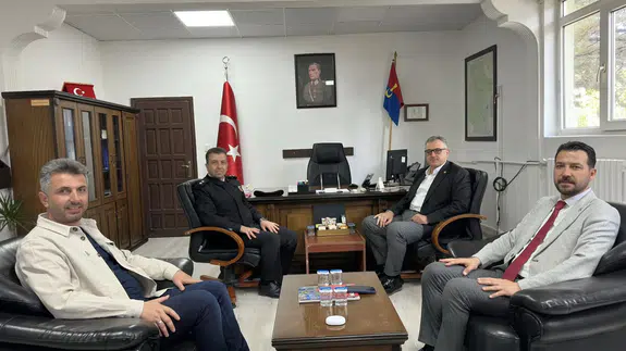 Vekil Çilez Ve Başkan Keleş’ten Jandarmaya Ziyaret