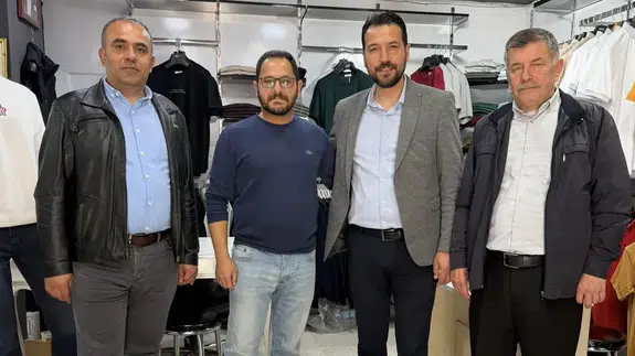 AK Parti Merzifon Heyeti Sahada