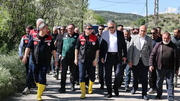 Yeşilırmak Taşkını Sonrası Amasya’da Yerinde İnceleme