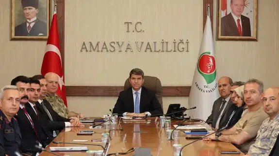 Amasya’da Huzur ve Güvenlik İçin Tam Koordinasyon