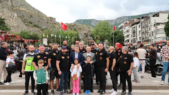 Amasya’da Motor Sesleri Yankılandı!