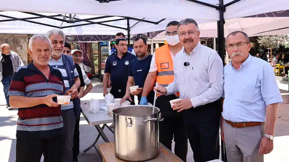 Merzifon'da Aşure Bereketi Yaşandı