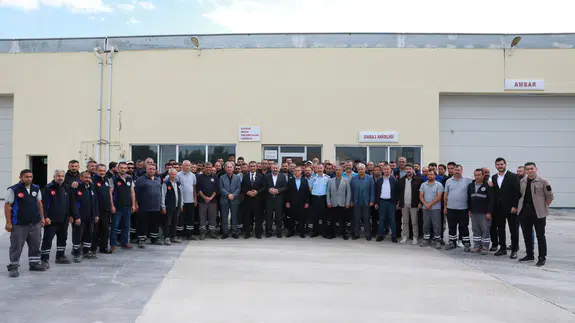 Suluova Belediyesi’nde Bayramlaşma Mesaisi