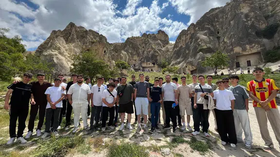 Merzifonlu Gençler Nevşehir'i Keşfetti