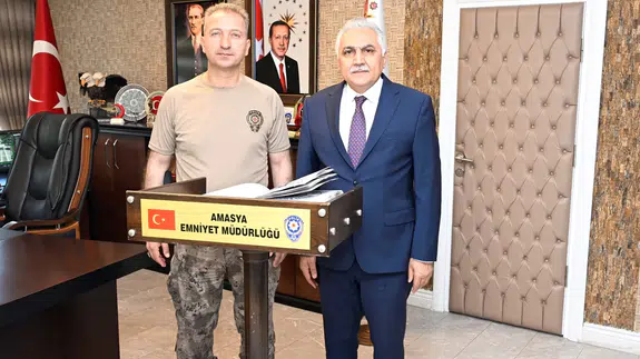 Amasya Emniyetinde Üst Düzey Temas