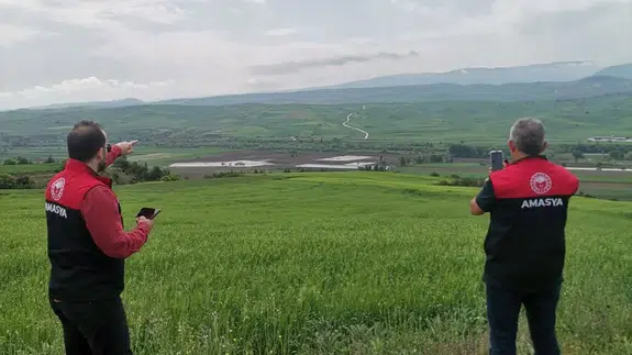 Amasya’da Tarım Arazileri Mercek Altında