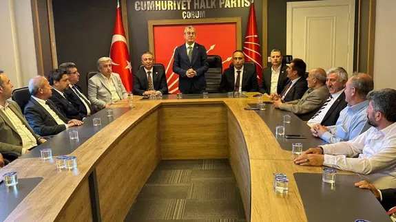 CHP Heyeti Çorum’da