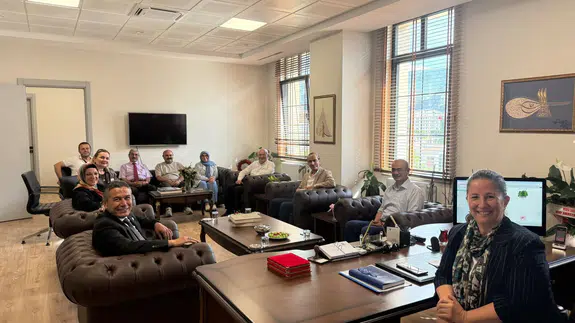Amasya MHP Teşkilatından İl Müdürlüğüne Ziyaret