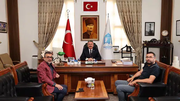 Belediye Başkanı Kargı, Konuklarını Ağırladı