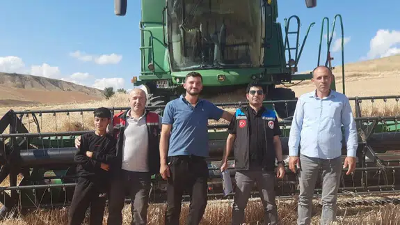 Suluova'da Biçerdöver Denetimleri Aralıksız Sürüyor