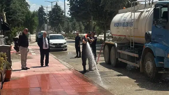 Merzifon’da Altyapı Sonrası Yoğun Mesai