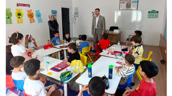 Yavuz Miniklerle Buluştu
