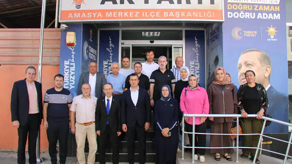 Amasya'da Önemli Siyasi Buluşma