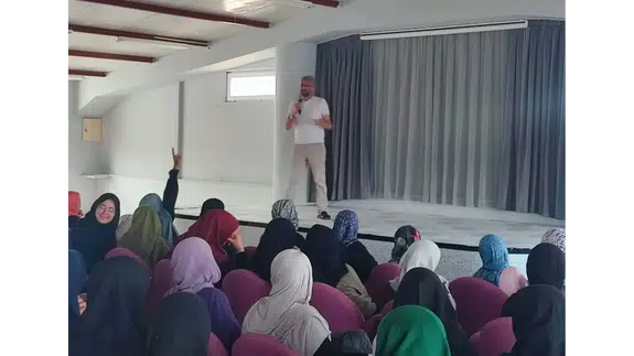 Merzifon'da Gençlere Bağımlılık Semineri