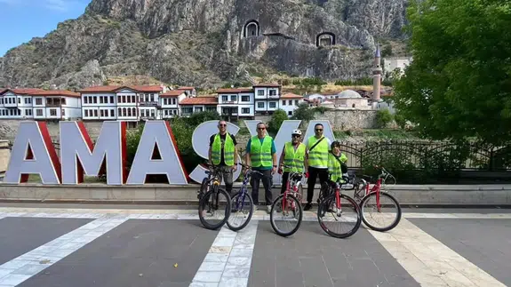 Amasya'yı Pedallarla Keşfedecekler!