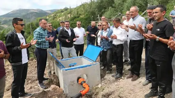 Amasya’da Sulama Tesisi Hizmete Açıldı