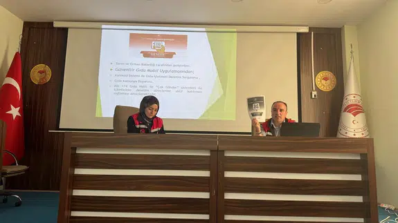 Amasya'da Gıda Güvenliği İçin Karekod Eğitimi!