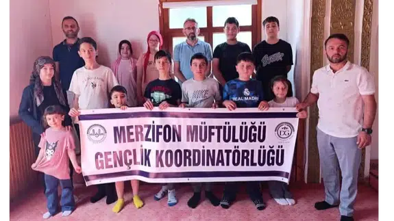 Merzifon'da Yaz Kur'an Kursu Ziyareti