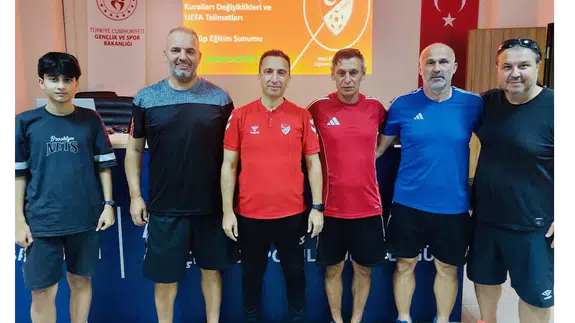 Amasyaspor’da VAR ve Yeni Kural Eğitimi