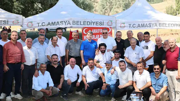 Amasya’da Muhtarlar Akdağ’da Buluştu