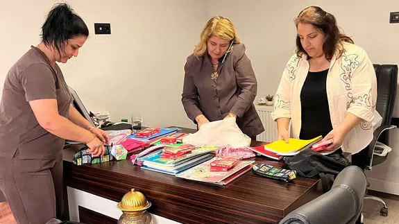Merzifon’da Öğrencilere Yeni Eğitim Yılı Desteği