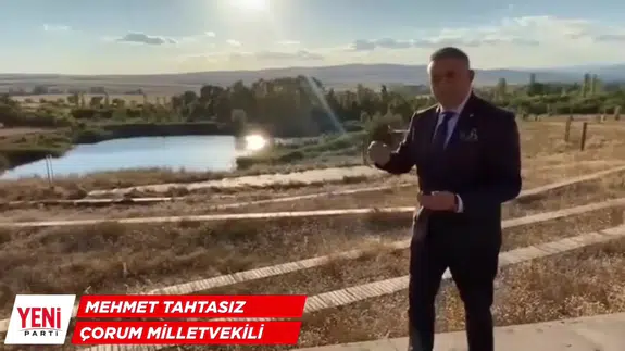 Tahtasız’dan Arkeopark Tepkisi: “138 Milyonluk Millî Servet Çürüyor!”