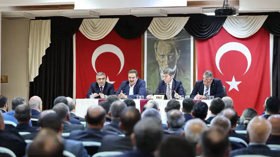Merzifon’da Muhtarlar Toplantısı Gerçekleştirildi