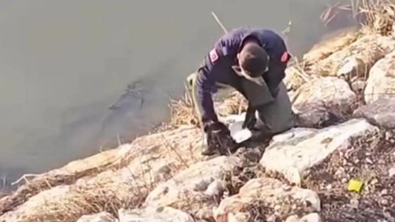 Amasya'da Yürek Isıtan Kurtarma