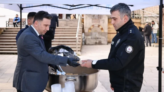 Merzifon’da Şehit Polis İçin Mevlid