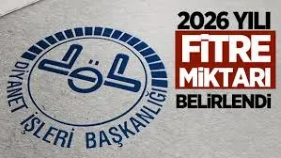 Diyanet’ten 2026 Fitre Kararı