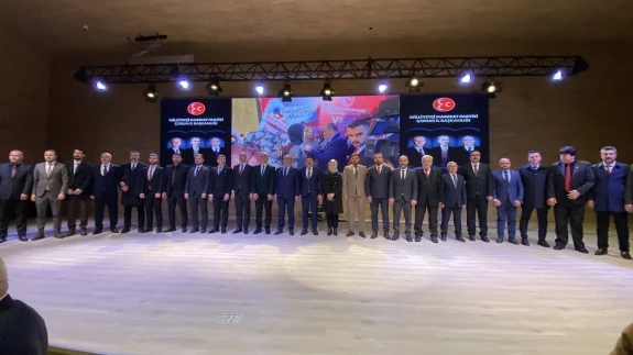 MHP’LİLER İSTİŞARE TOPLANTISINDA BİRARAYA GELDİ