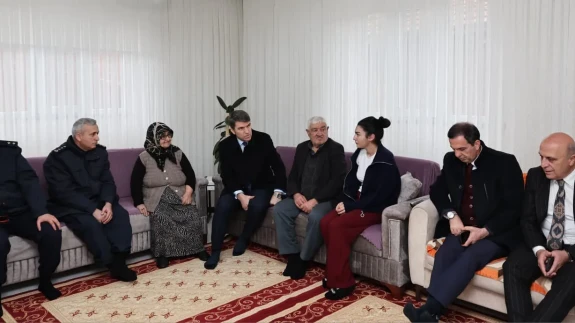 Vali Önder Bakan Şehit Emanetine Sahip Çıktı
