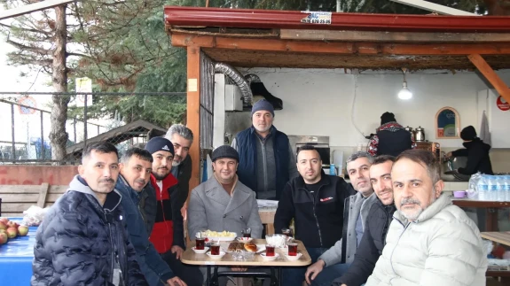 Amasya Ak Parti İl Başkanı Sahada
