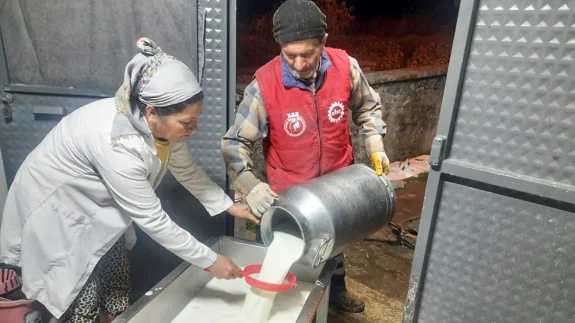 Kadın Emeğiyle Karamağra’da Süt Başarısı