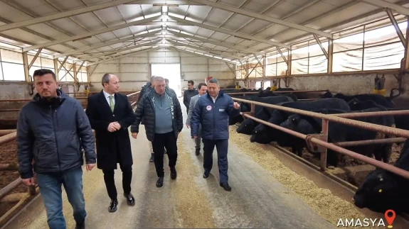 Amasya’da Hayvancılık ve Biyogaz Tesislerine Ziyaret