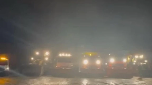 Amasya Belediyesi’nden Kar Mesaisi