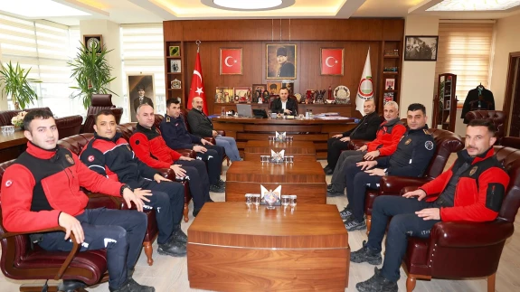 Başkan Sevindi’ye Ziyaretler