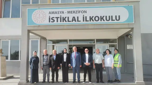Merzifon’da Okullarda Güvenlik Mesaisi