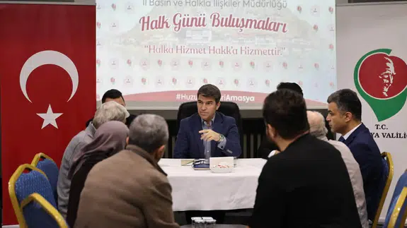 Amasya Valisi Önder Bakan Halkın Taleplerini Dinledi