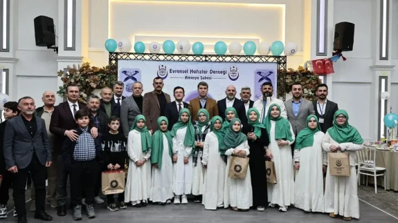 Amasya’da Hafızlar Sofrası Kuruldu